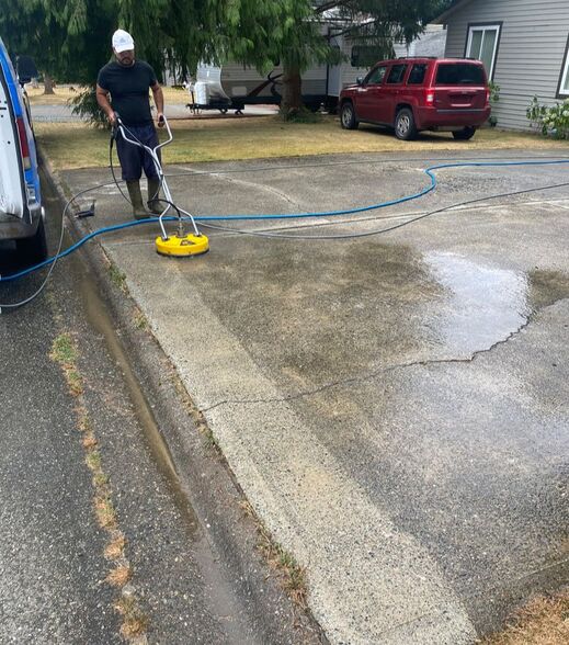 Driveway Pressure Washing Surrey BC, surface cleaning company 